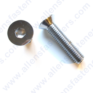 3/8-16 CHROME FLAT HEAD ALLEN BOLT